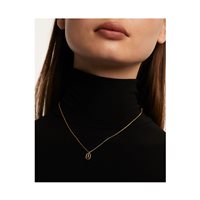 Halskette PDPaola Dame MINI LETTERS in Silber CO01-520-U - CO01-520-U